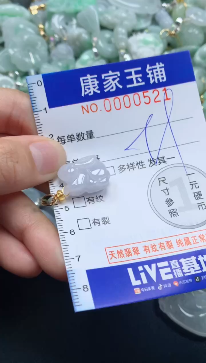 颈饰未镶嵌翡翠521