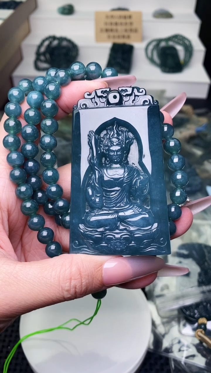 颈饰未镶嵌翡翠啊*！ 