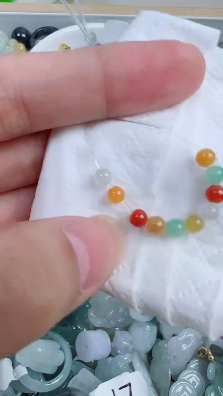 散珠翡翠落*376号链接，A货翡翠