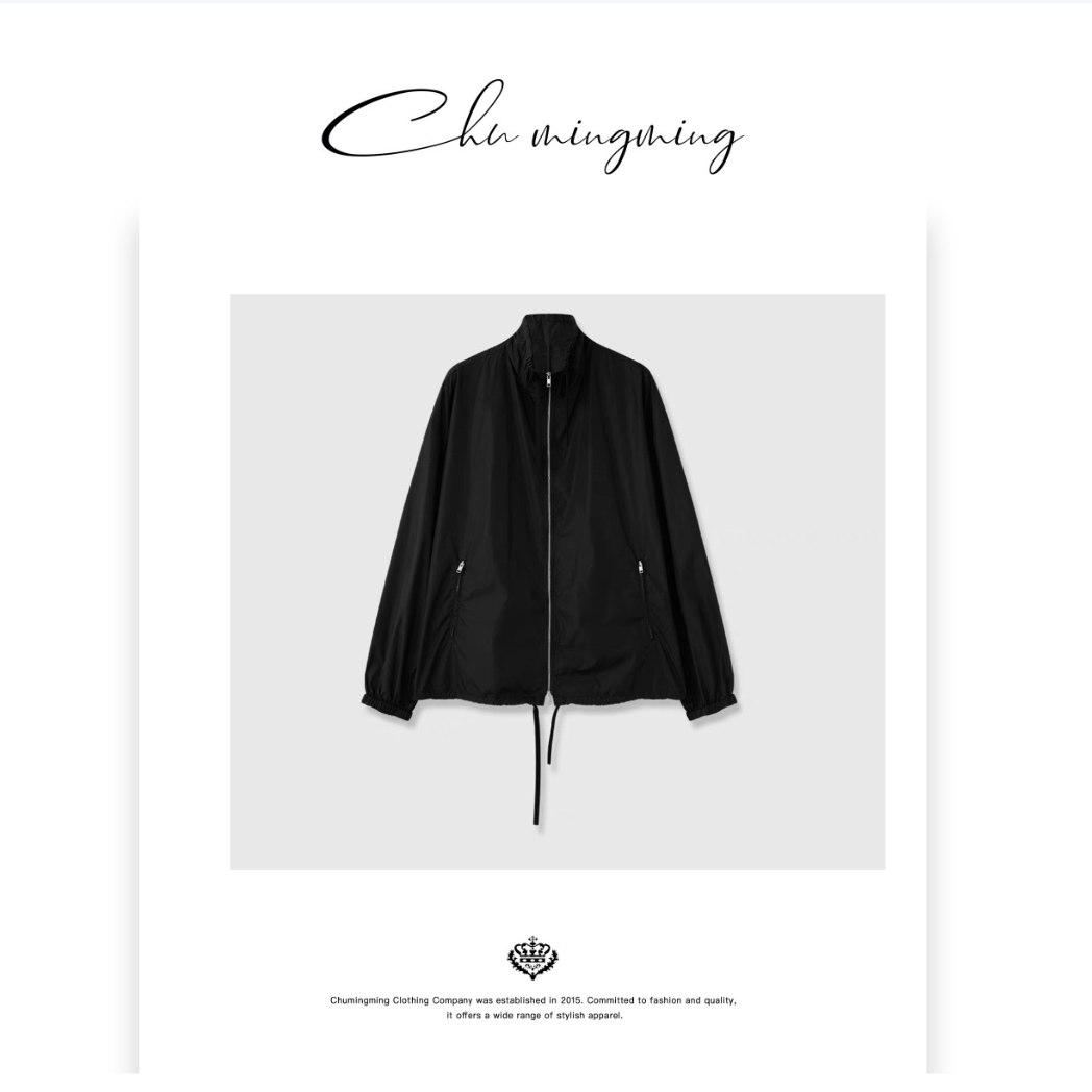 【CHU/2025SSNEW】《默言》户外立领外套AAMU251778