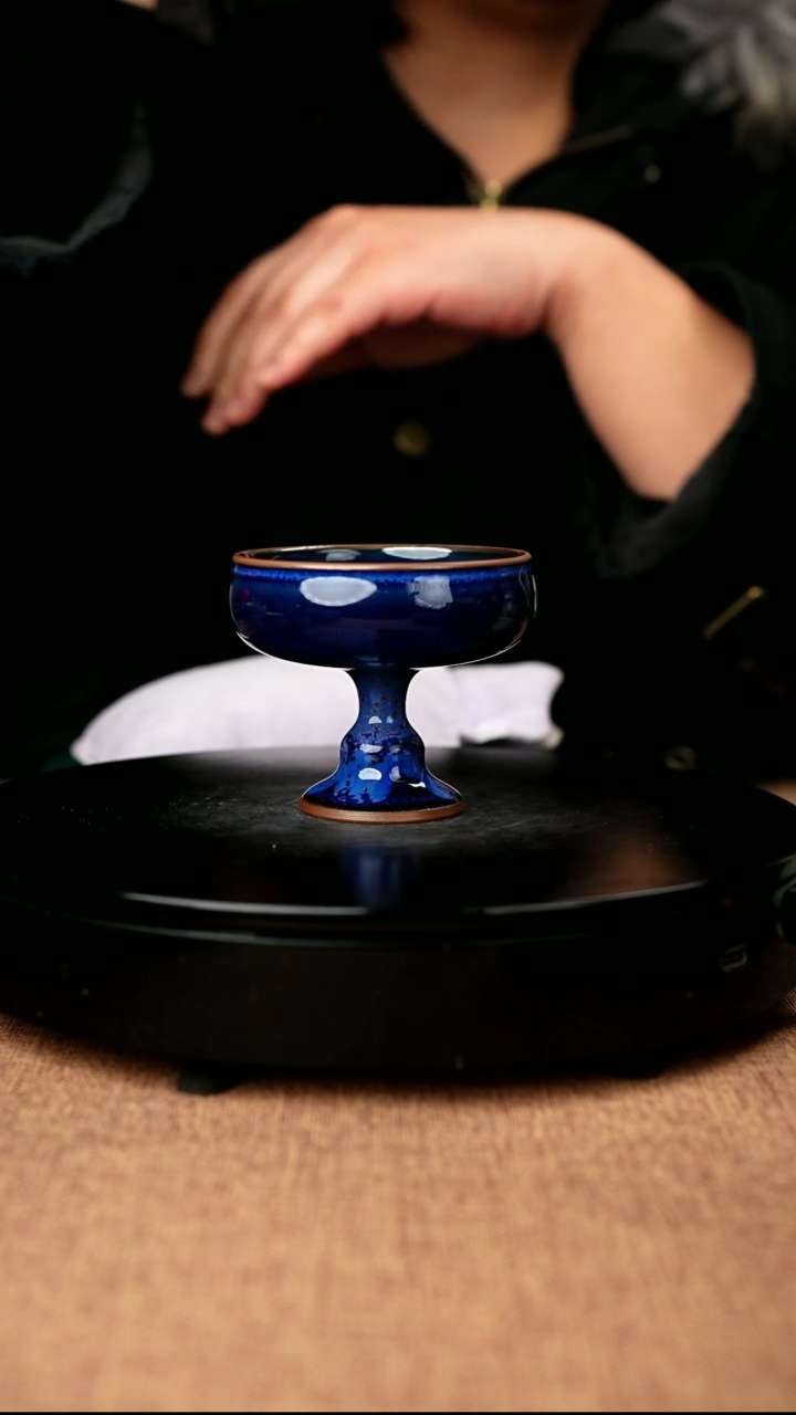 【闪购商品】913#崔小宁一级品原矿钧瓷炉钧釉主人杯