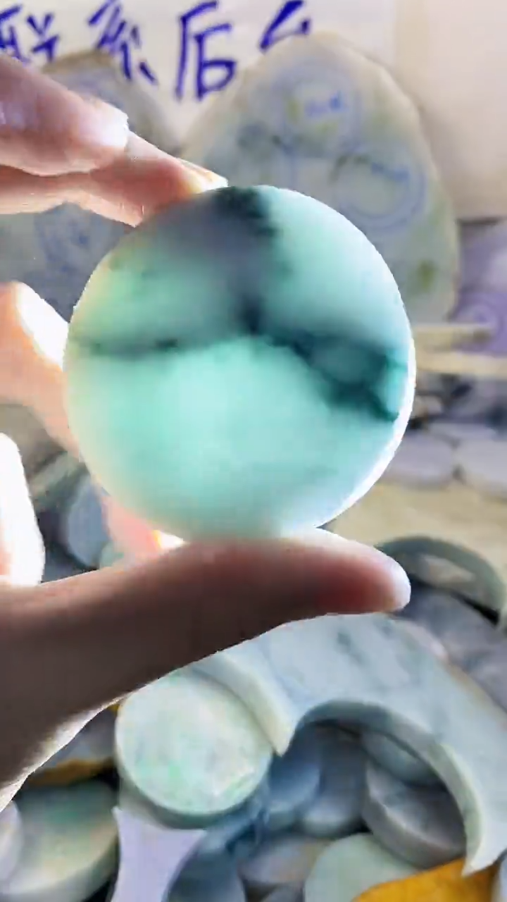 裸石翡翠纯天然A货翡翠203