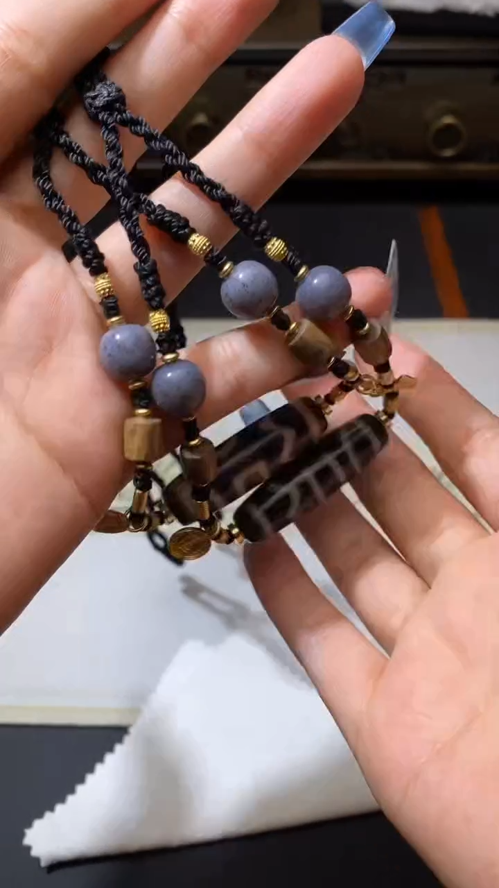 玛瑙/玉髓颈饰未镶嵌Q33008多样性发其一