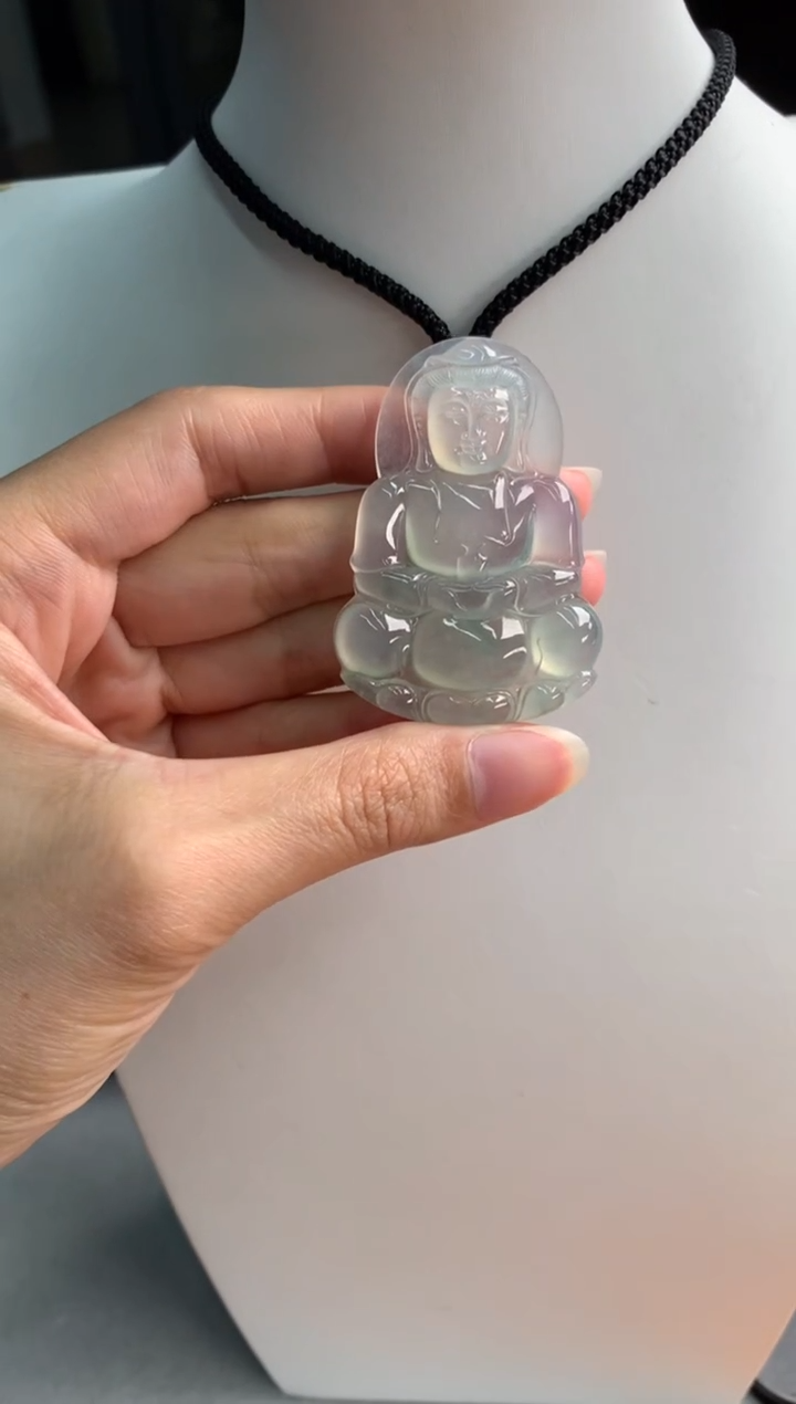 【闪购商品】翡翠颈饰未镶嵌52.4-37.3-6.1