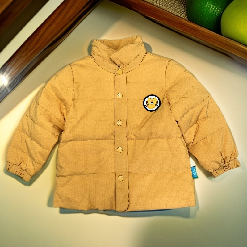 优儿宝贝1131701男童休闲90轻薄羽绒服洋气百搭立领时尚保暖秋冬