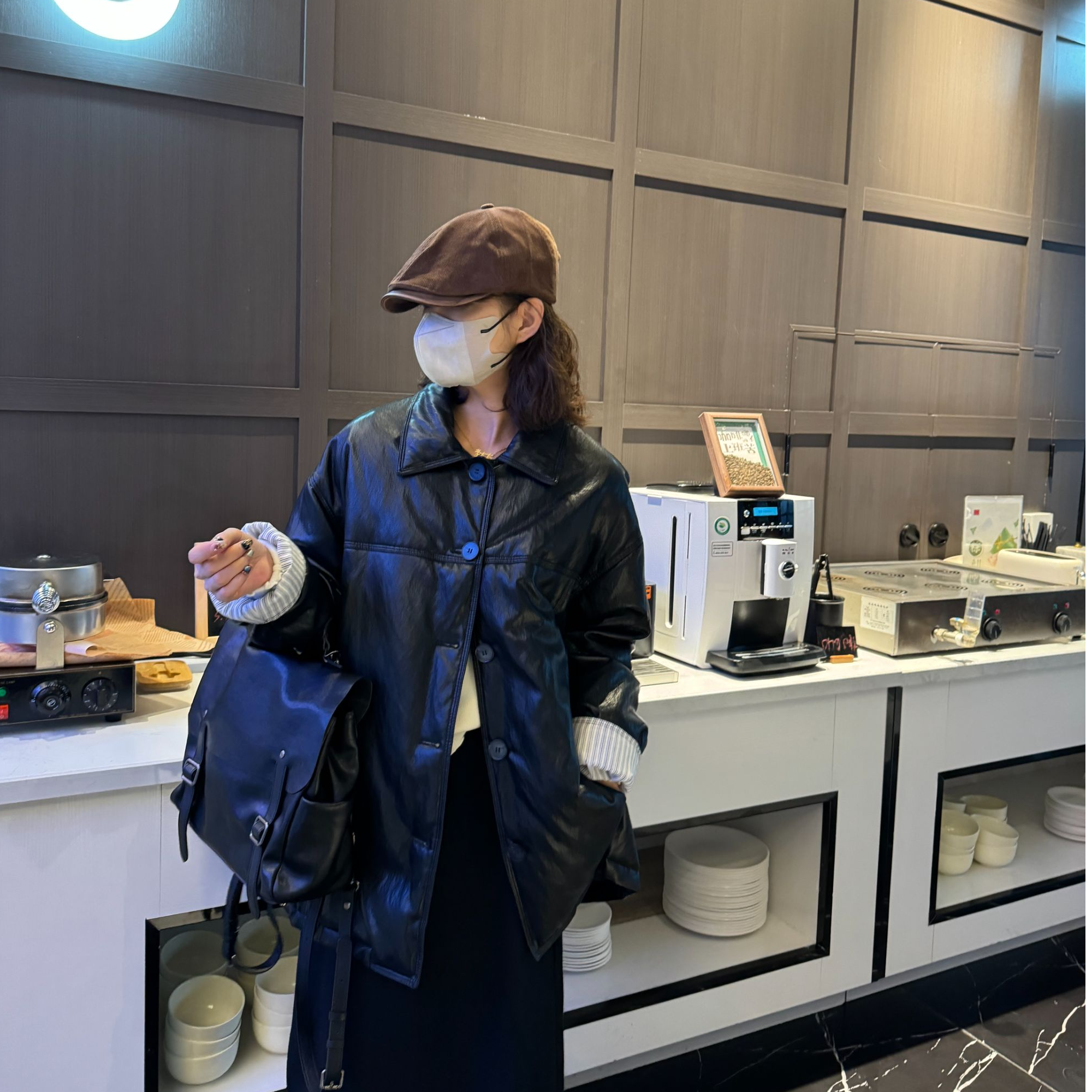 【超软蛋白皮90白鸭绒羽绒服中长款】真的巨抗造！冬天真的超级实用！