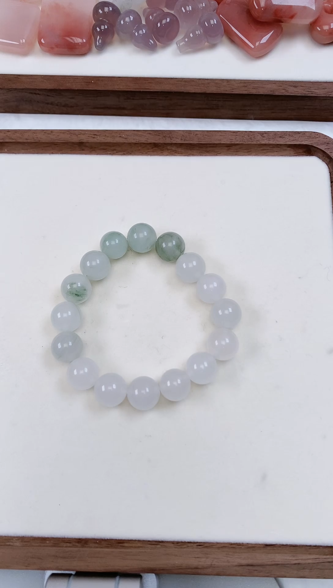 【闪购商品】石英质玉手链未镶嵌5