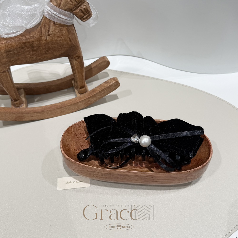 「雪花噗噗」韩国25秋冬百搭香蕉夹