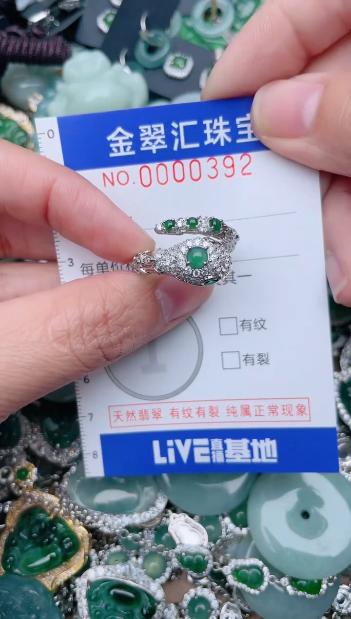 【闪购商品】翡翠颈饰未镶嵌392.......