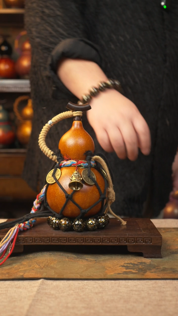 【闪购商品】006大漆葫芦一物一拍记葫堂出品