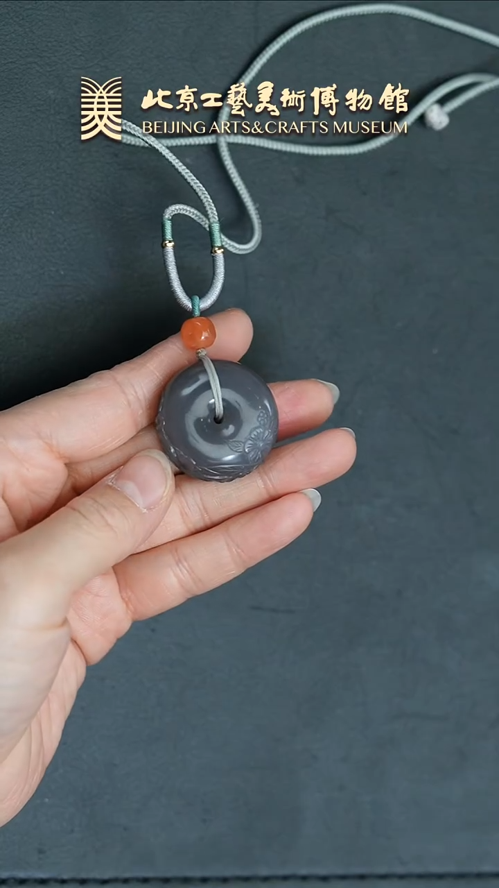 和田玉未镶嵌扣B0326GMD137平安扣