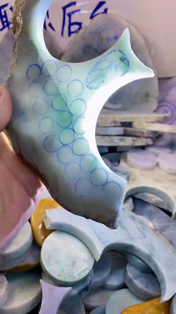 裸石翡翠纯天然A货翡翠201