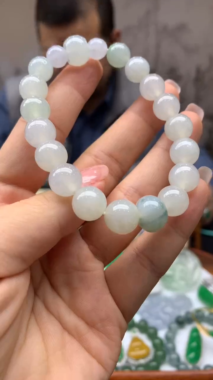 【闪购商品】翡翠手串未镶嵌53-天然翡翠