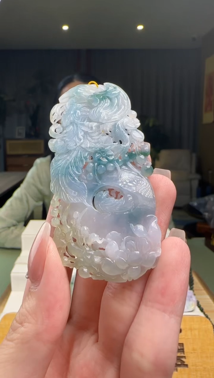 【闪购商品】翡翠颈饰未镶嵌CC@@960Q3J15338