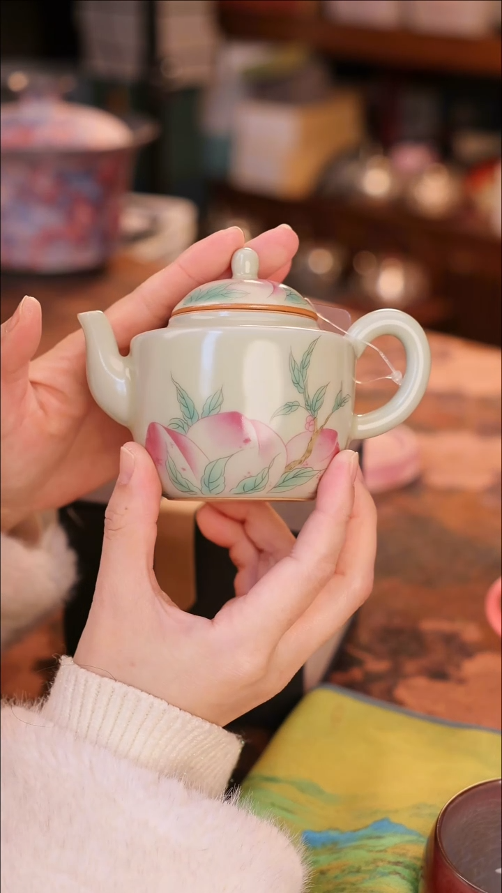 【闪购商品】陶瓷茶具（无礼盒无茶盘）@@A9383