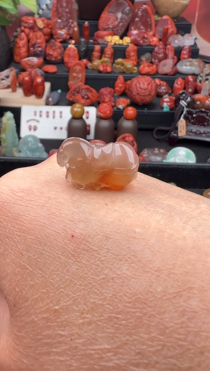 未镶嵌吊坠玛瑙/玉髓你**美吊坠