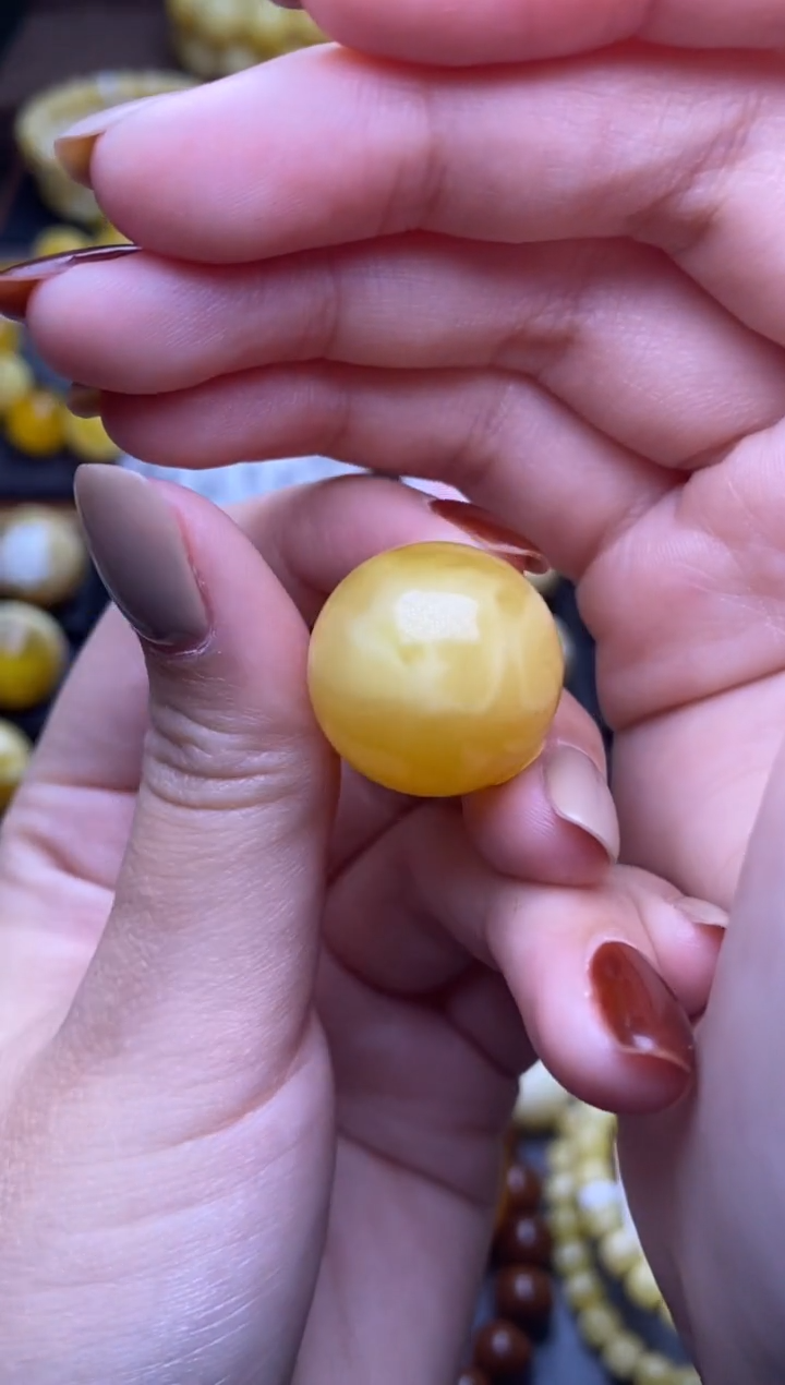 【闪购商品】琥珀裸石未镶嵌大小姐珠宝严选129