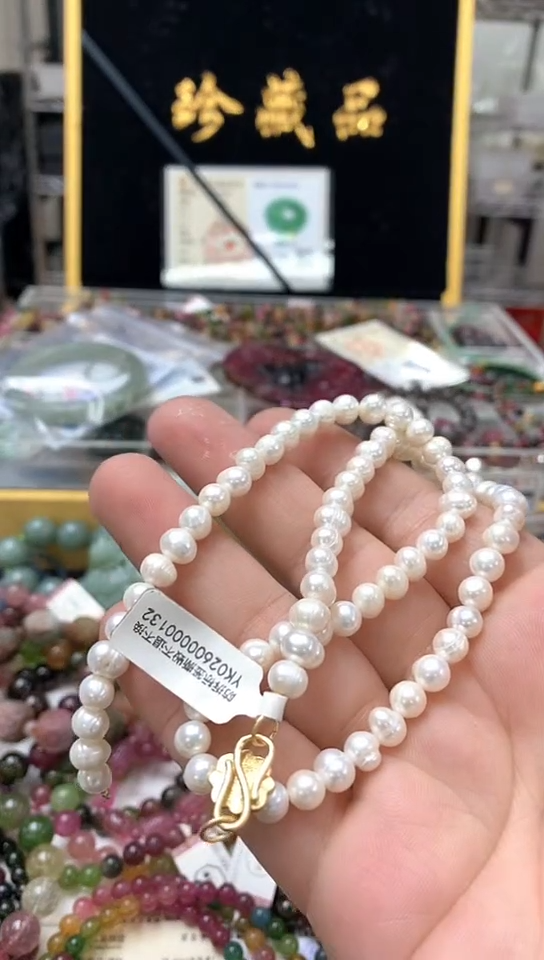 淡水珍珠未镶嵌颈饰手链65