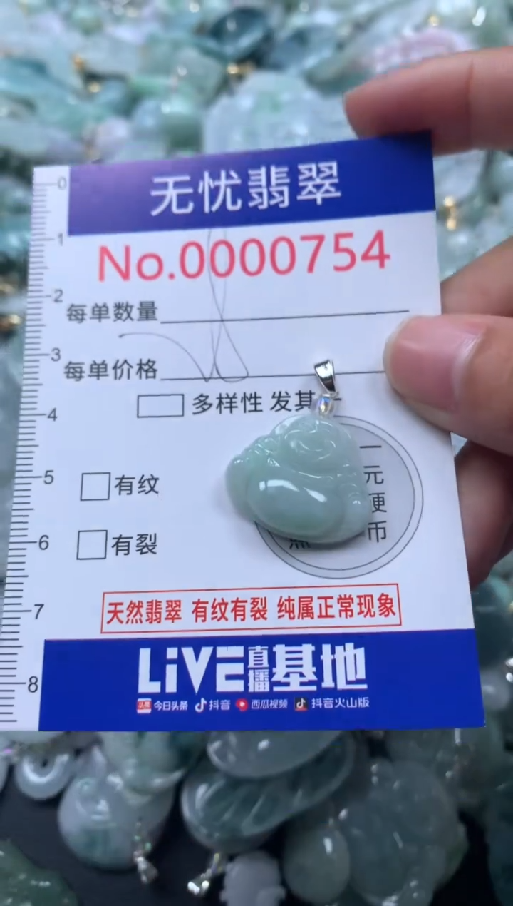 颈饰未镶嵌翡翠754