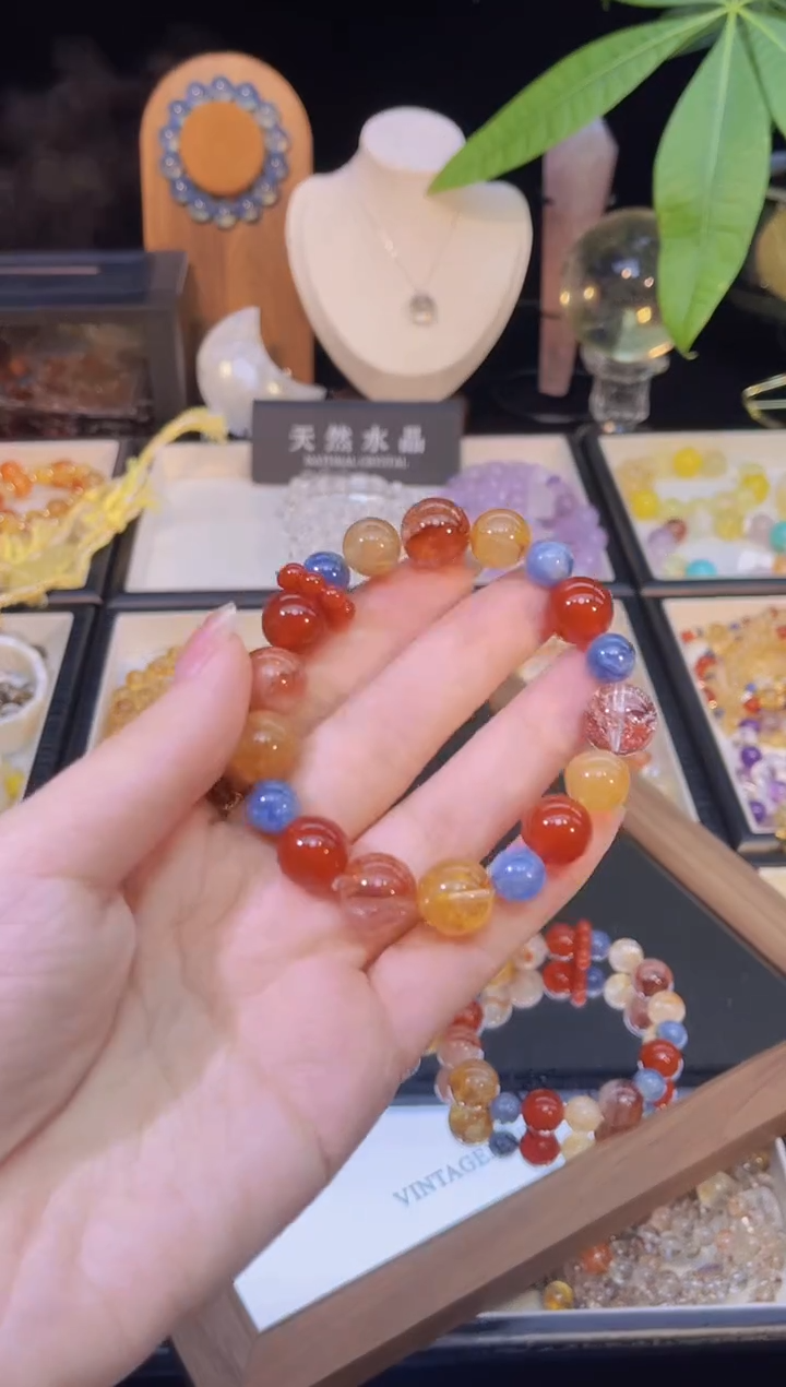 未镶嵌手串水晶敦煌多宝