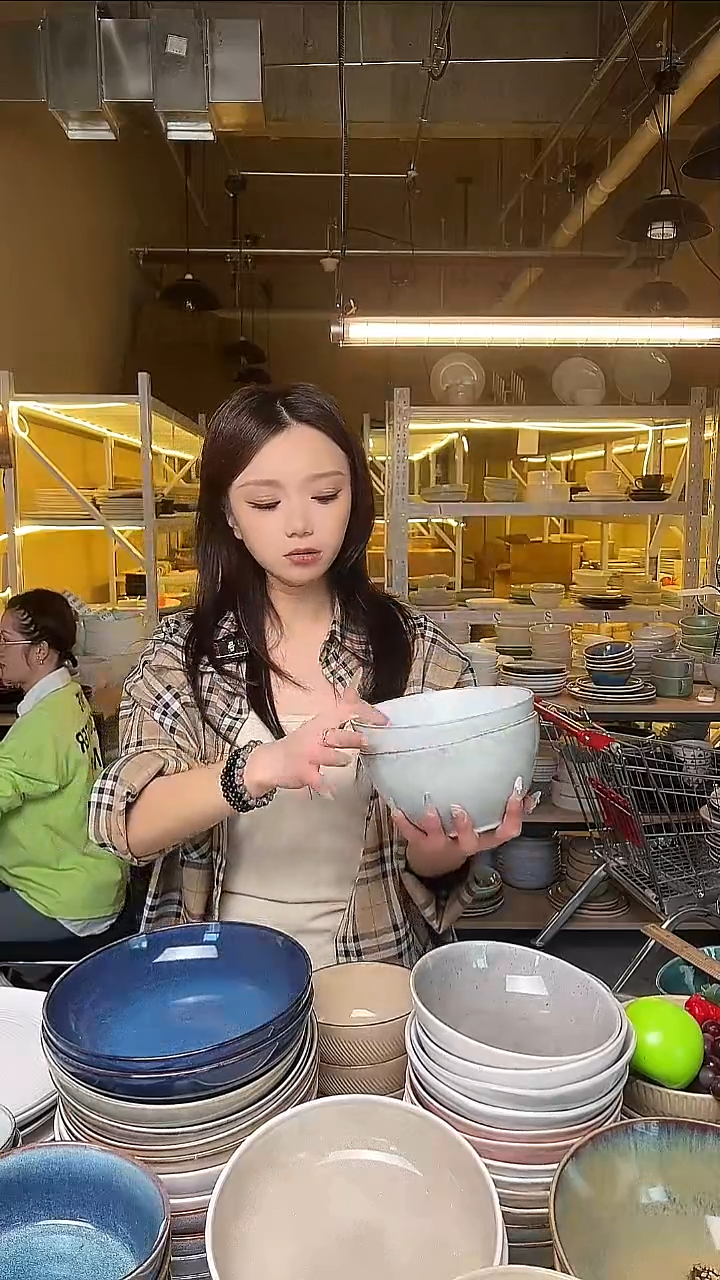 瓷164外贸尾货窑变釉下彩默认微瑕