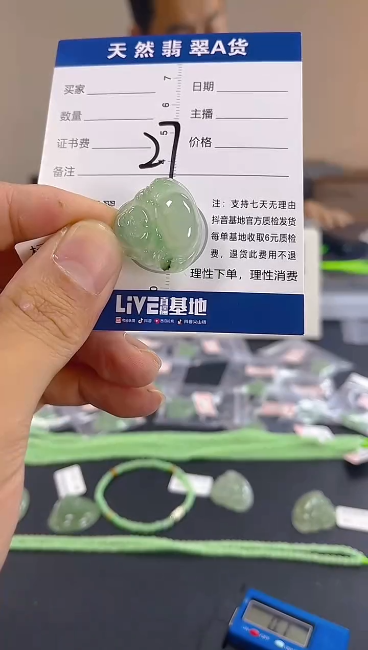 颈饰未镶嵌翡翠纯天然缅甸翡翠A货