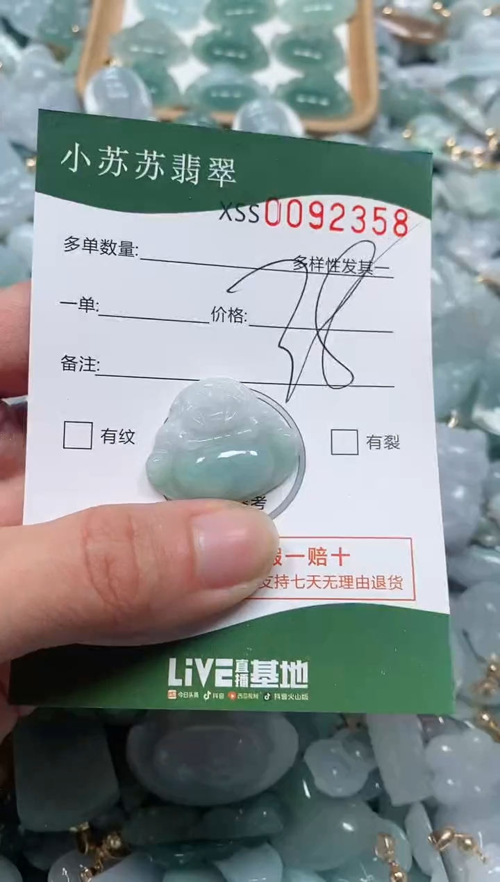 【闪购商品】翡翠颈饰未镶嵌闪购商品0092358