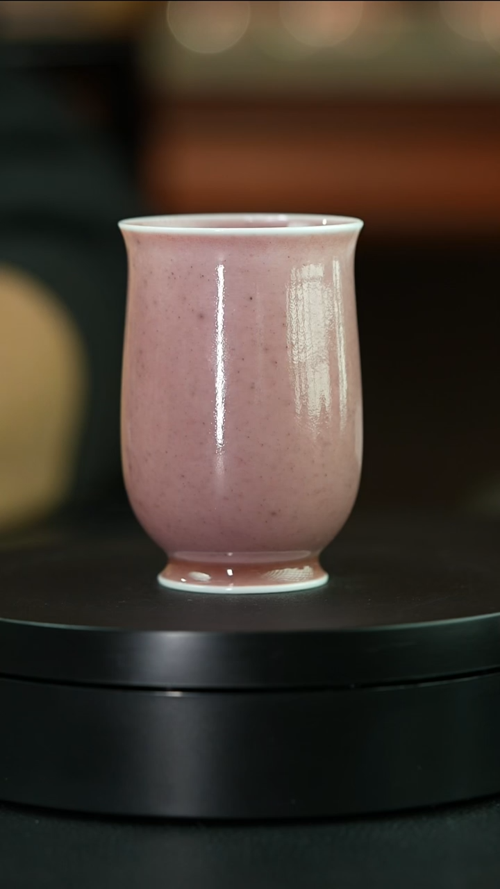 杯庐陵昱西两字隶书款闻香杯（11号）