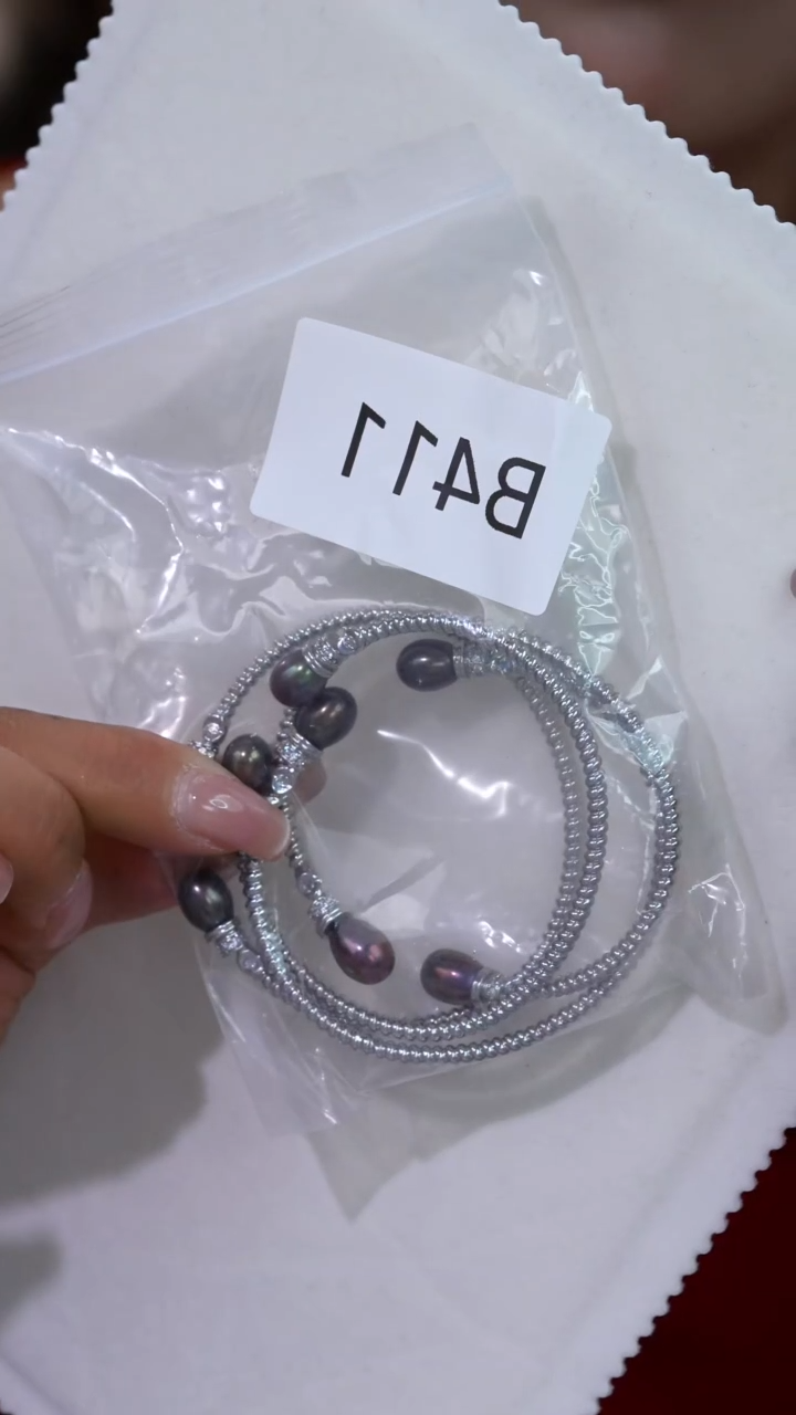 未镶嵌淡水珍珠手链411多样性发货 发其一