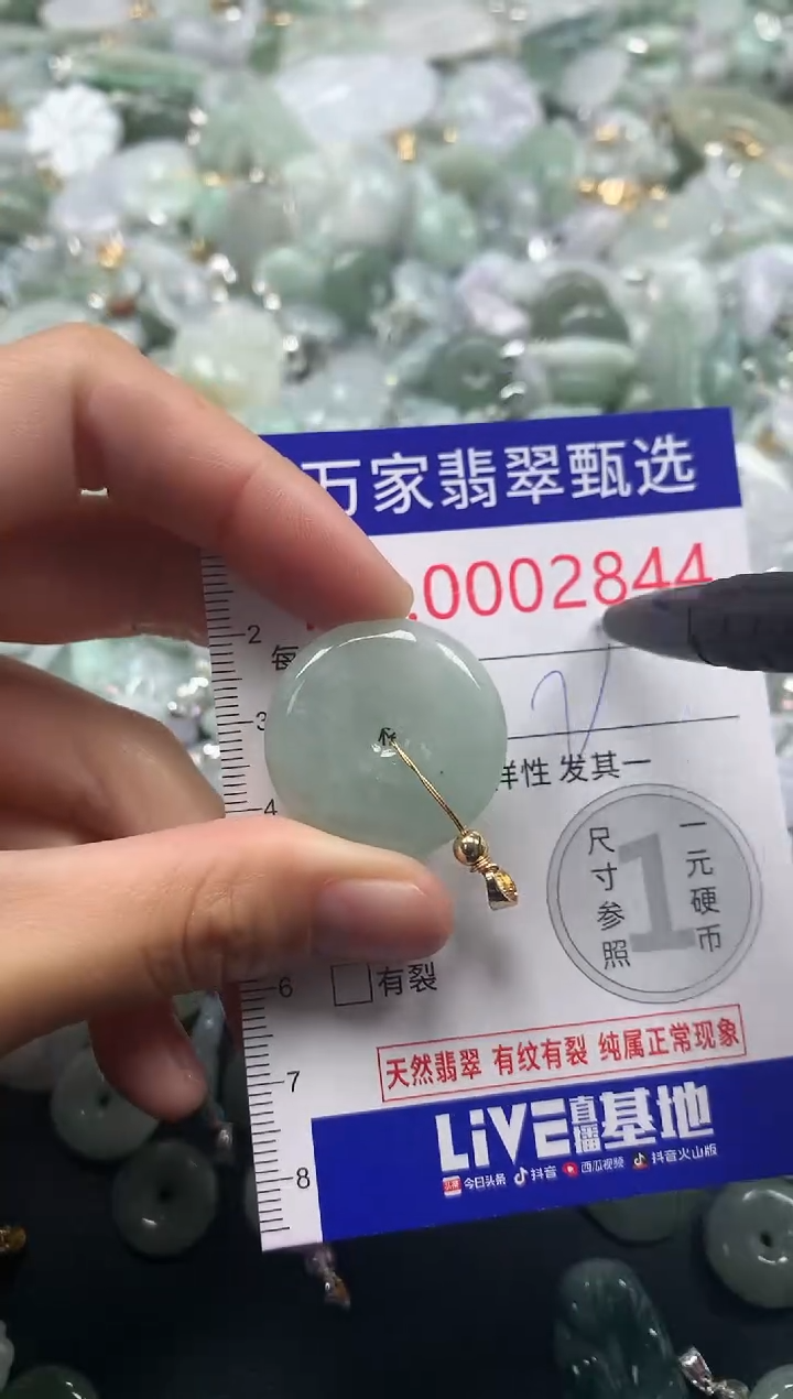 吊坠(不含链)未镶嵌翡翠2844