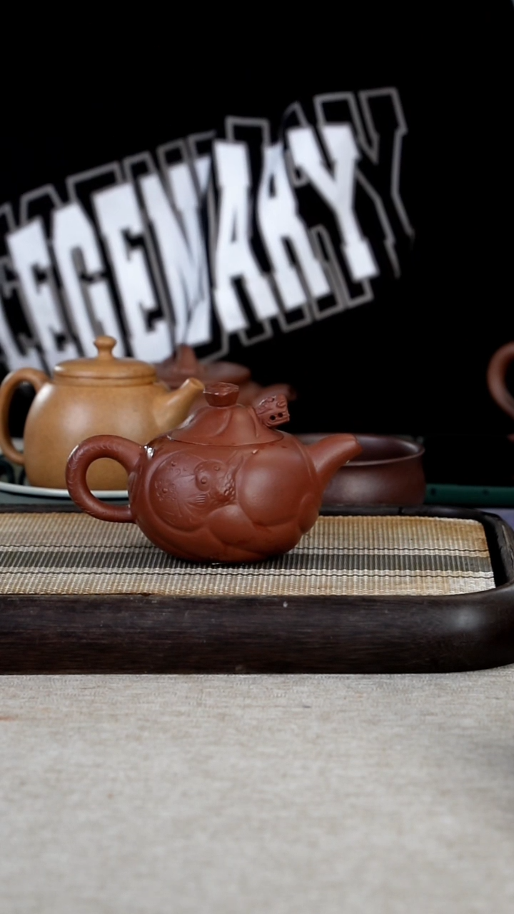 【闪购商品】紫砂茶壶原矿鱼化龙