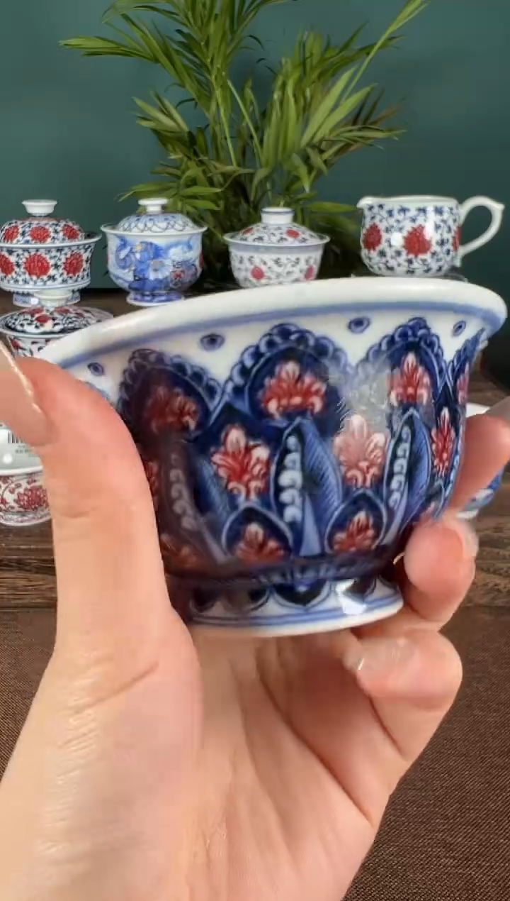 杯子永明尚玩景德镇纯手工陶瓷
