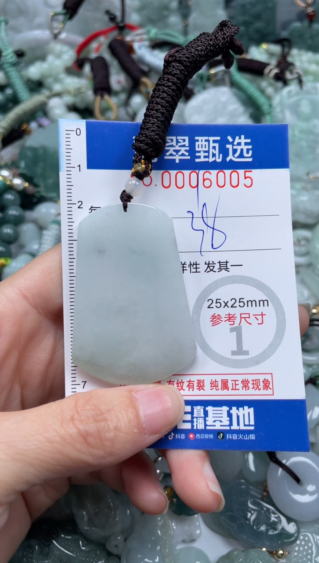 【闪购商品】翡翠颈饰未镶嵌00..6005