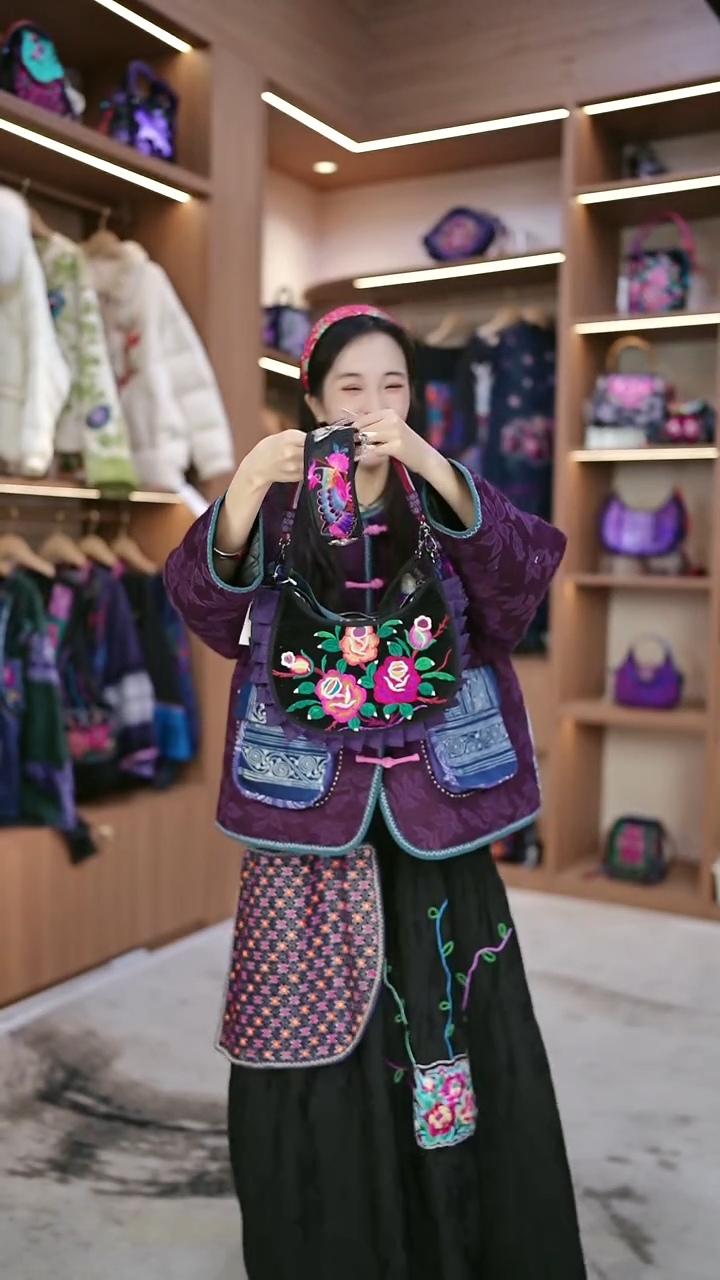 织绣L604黔东南苗族刺绣