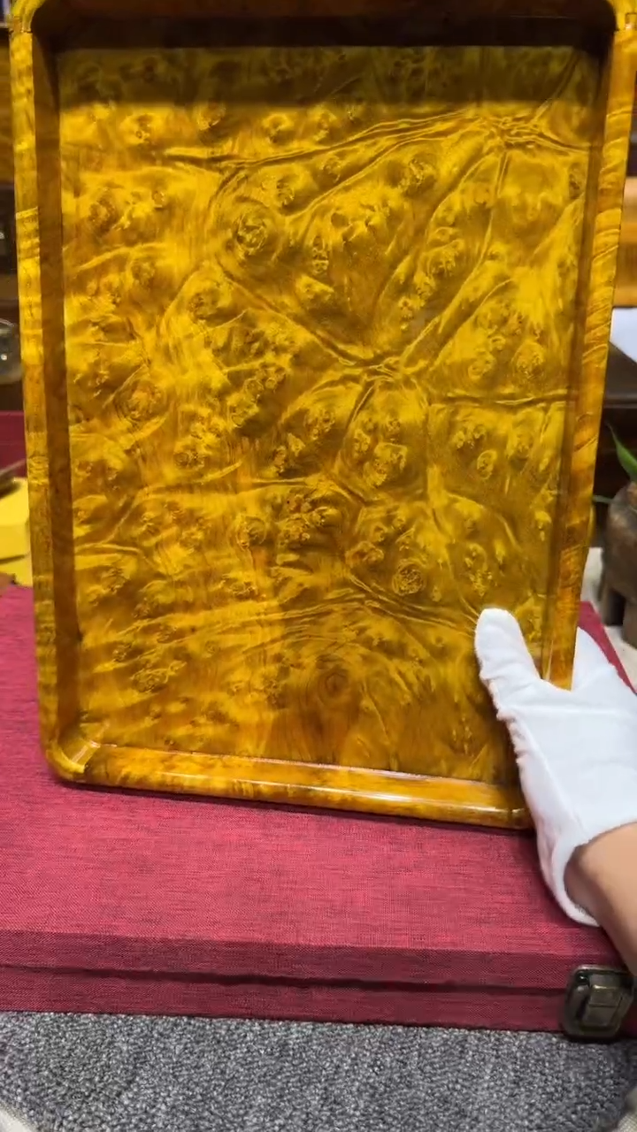 缅甸黄金樟满榴独板托盘34.5-24.3-3