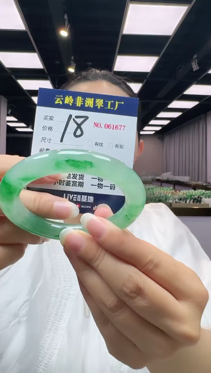 未镶嵌手镯石英质玉口径59.2