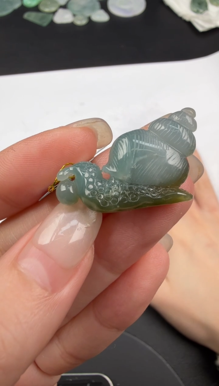 吊坠(不含链)未镶嵌翡翠翡翠饰品-101