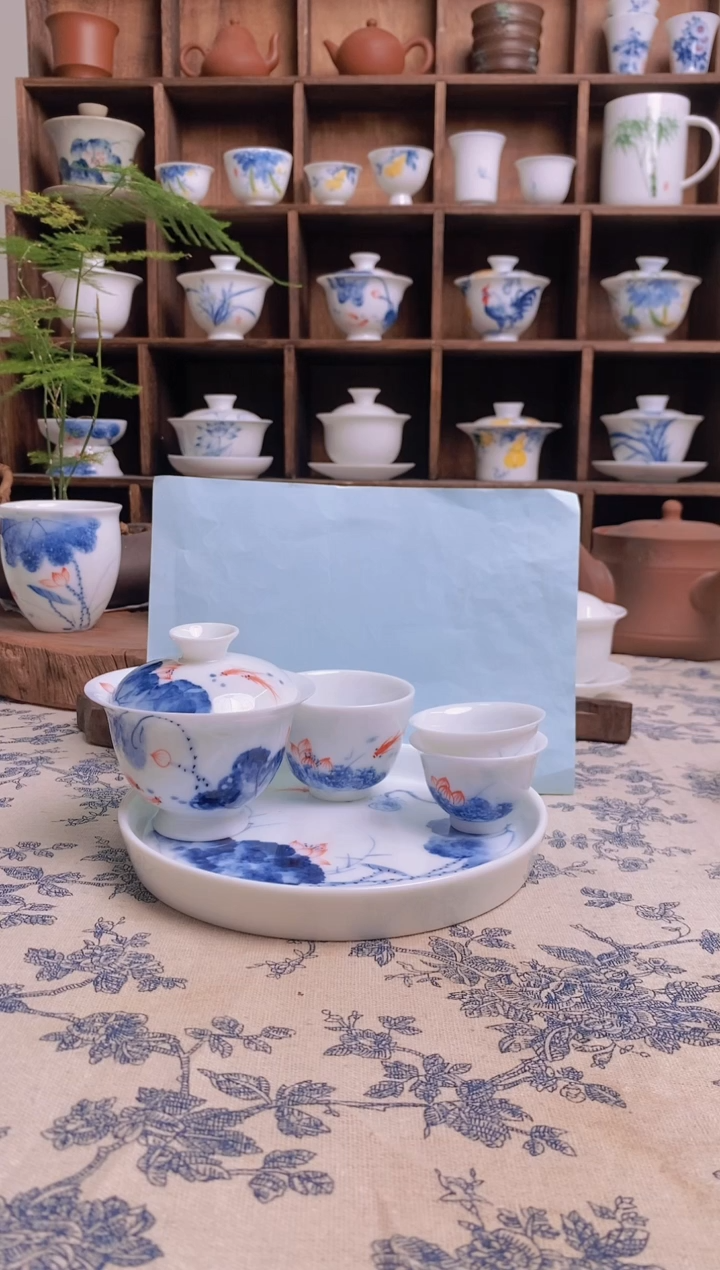 【闪购商品】盖碗/杯群芳斋闪购链接（以闪拍图片为准）