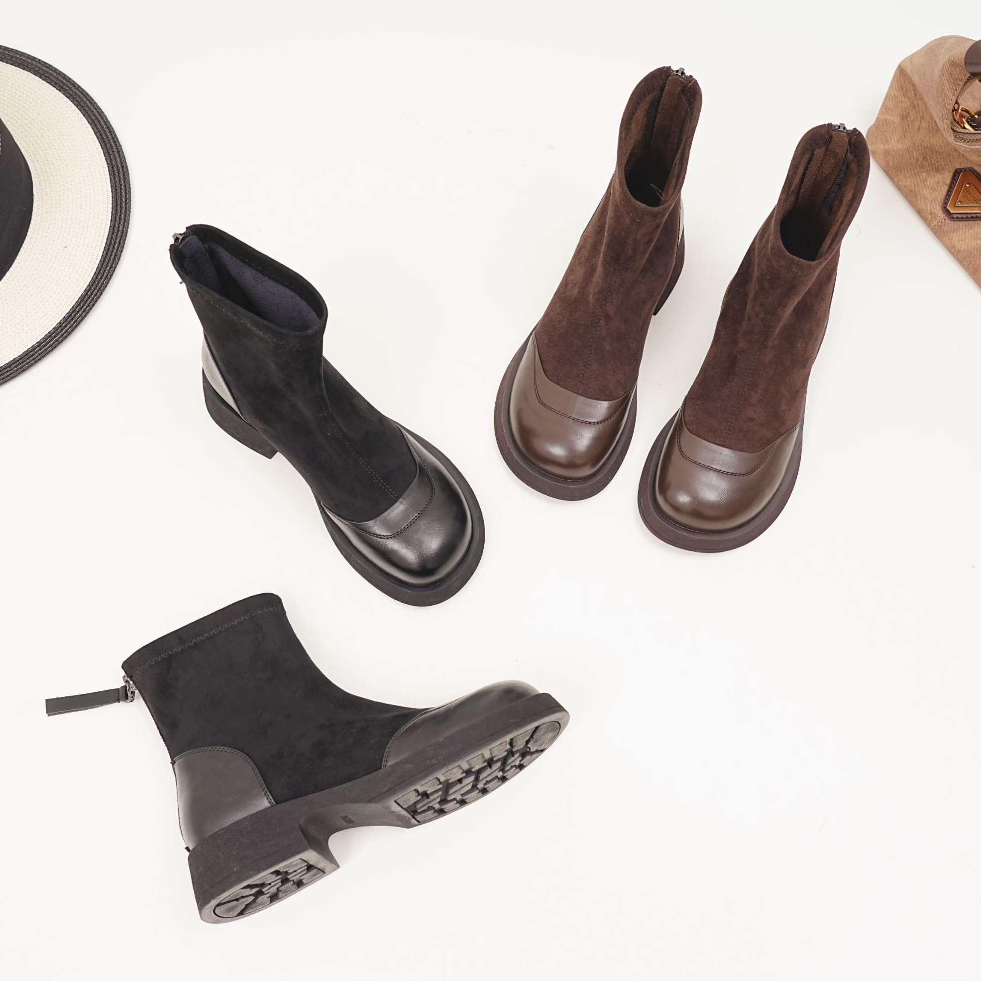  【断码清货1】2025年新号开播福利款软皮软底软面软皮短靴