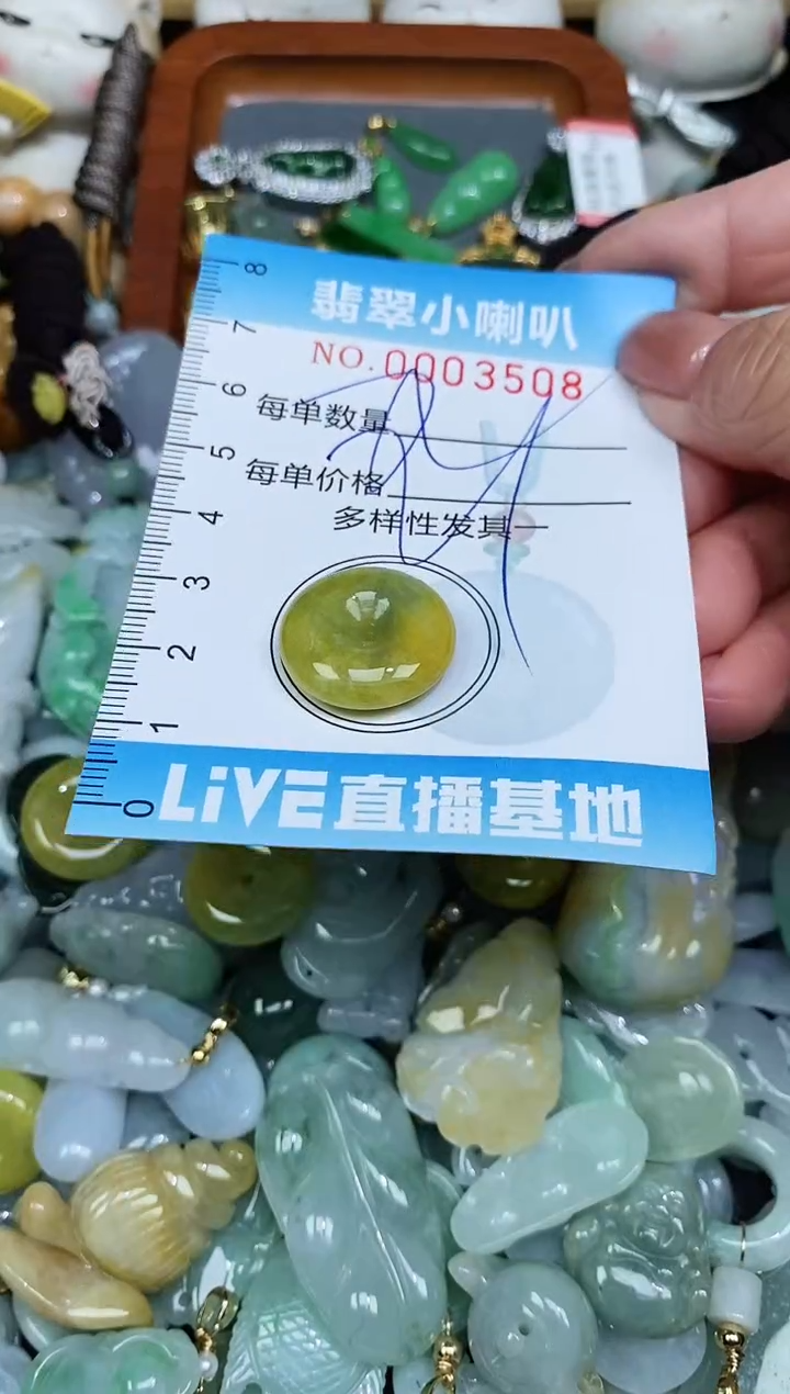 【闪购商品】翡翠颈饰未镶嵌闪购0003508多样性发其一