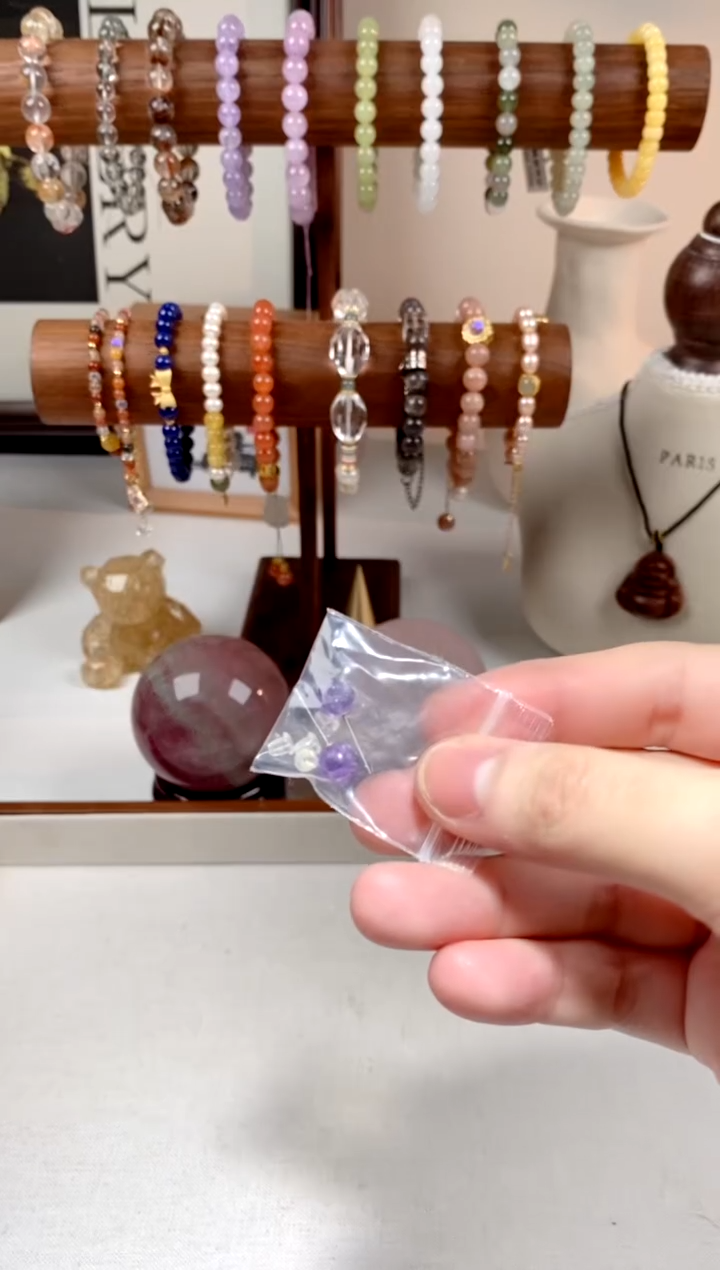 【闪购商品】紫晶戒指银S925镶嵌花紫晶