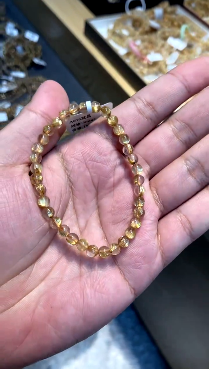 【闪购商品】水晶487-未镶嵌钛金5mm+