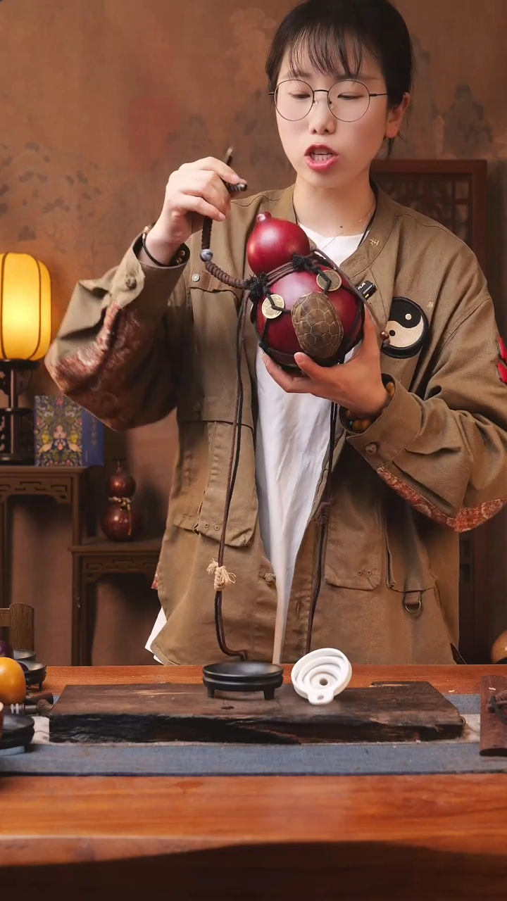 【闪购商品】218A号精品大漆葫芦防腐防渗装水茶酒