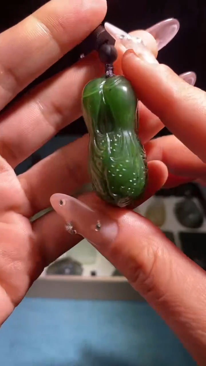 【闪购商品】和田玉挂件未镶嵌白菜