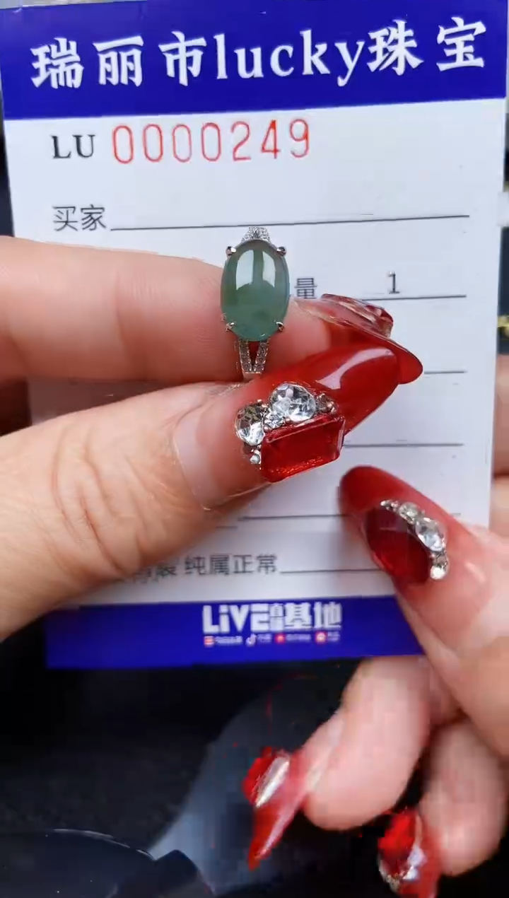 【闪购商品】翡翠颈饰银S925镶嵌0249