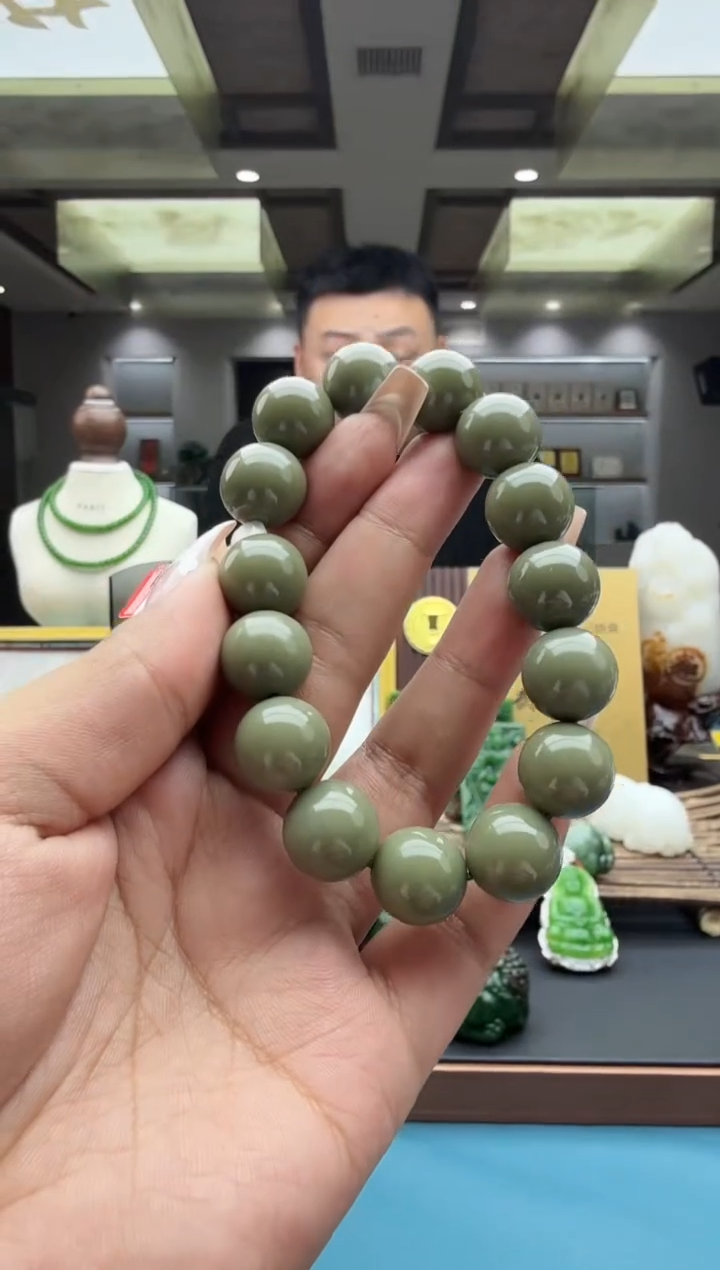 未镶嵌手串和田玉szqdq14