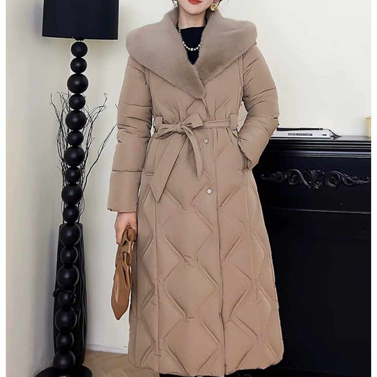 【晨浠定制】新款可拆卸毛领袖子两穿棉服外套8808