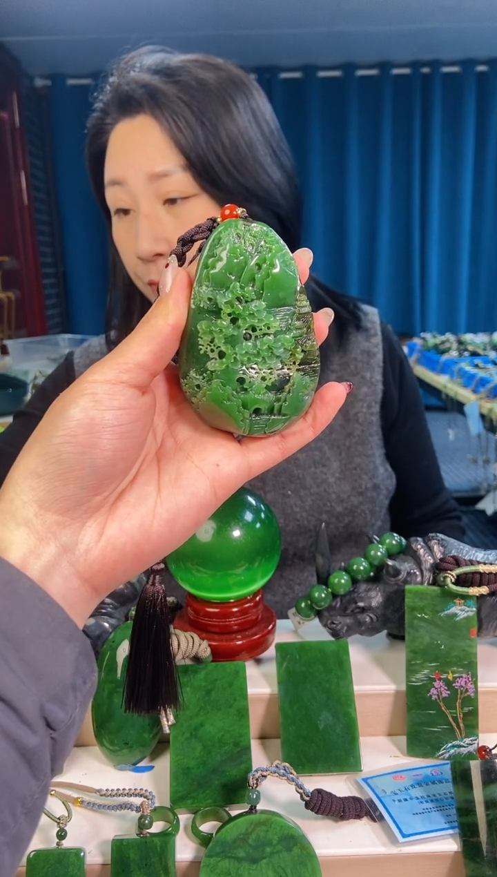 【闪购商品】和田玉挂件未镶嵌1