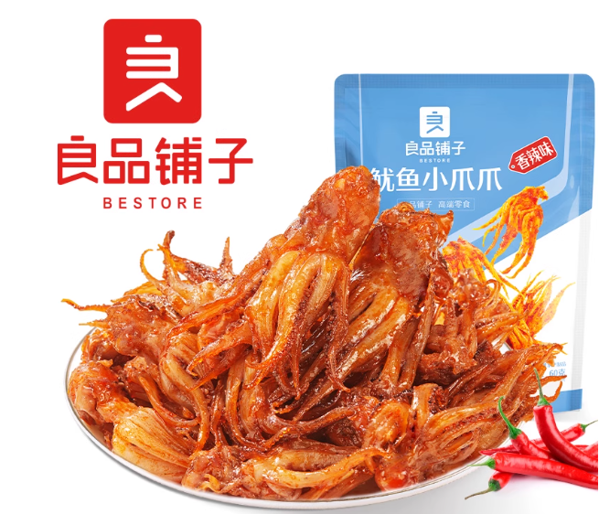 良品铺子鱿鱼小爪爪60g
