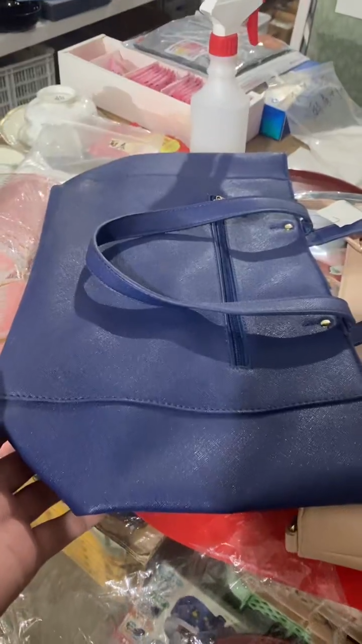 【闪购商品】搪瓷蓝色包